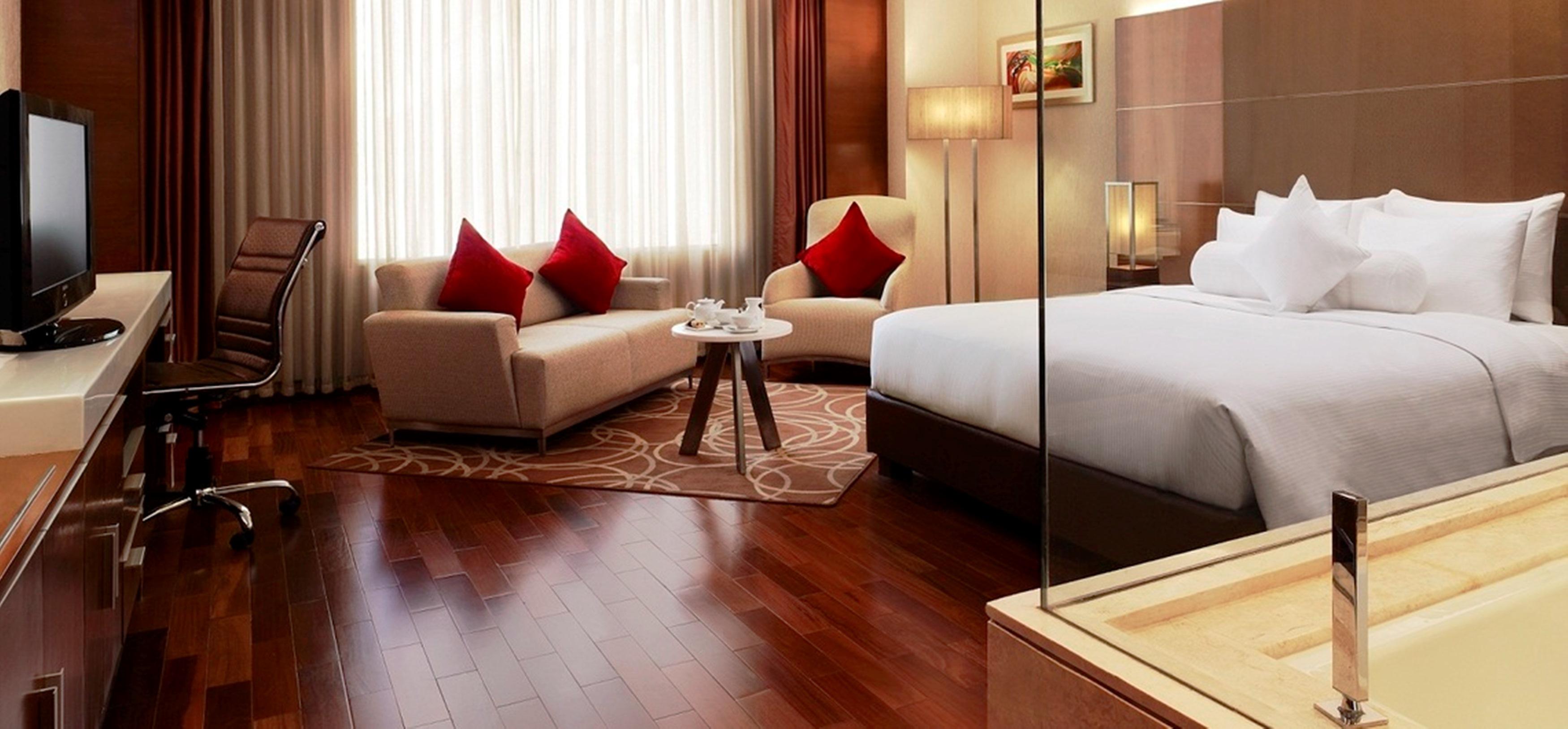 Hyatt Centric Janakpuri New Delhi Hotel Exterior foto A room at the hotel